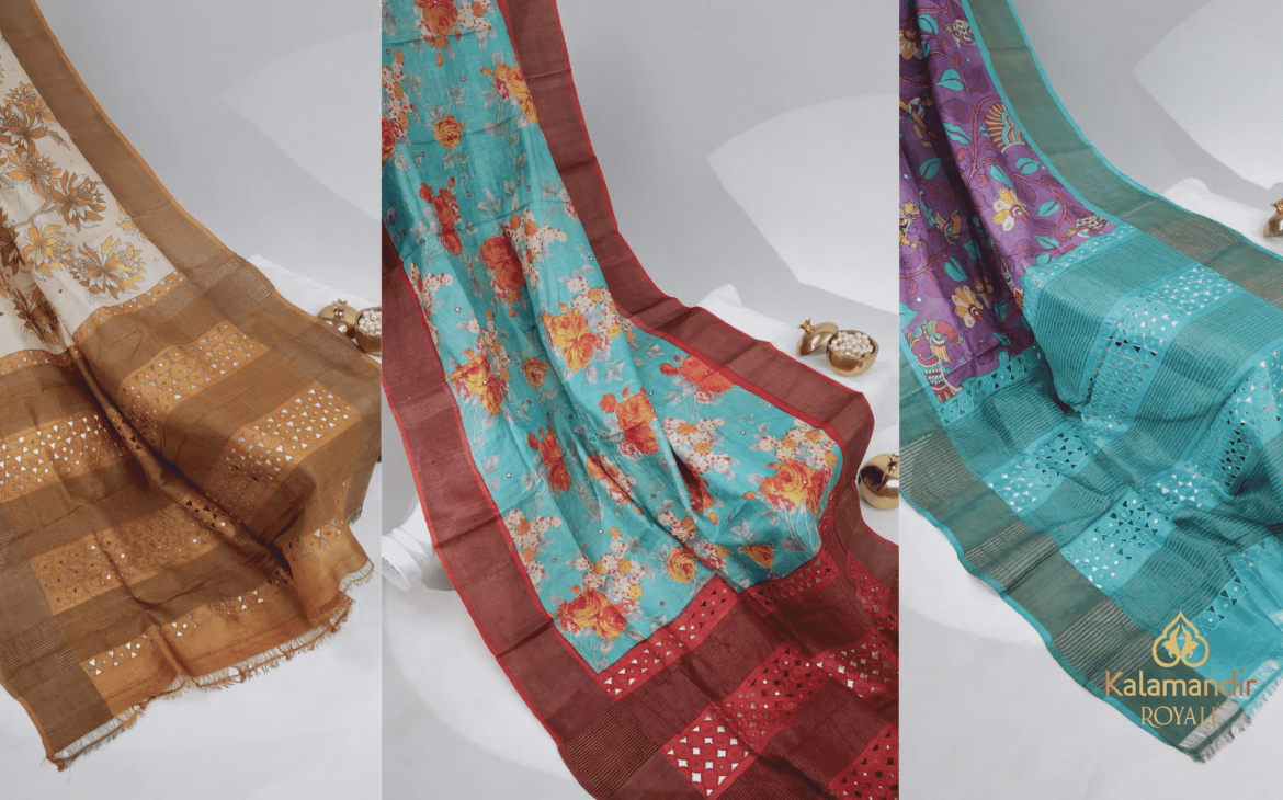 Different Color of fancy sarees
