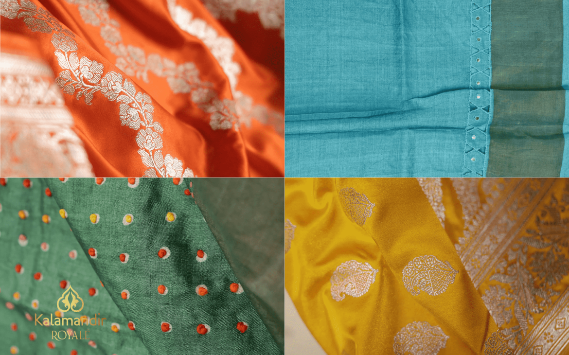 How to find the Right fabric for Fancy Sarees