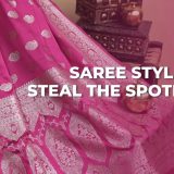 Steal the spotlight this season with our wedding collection sarees