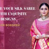 Silk Saree Look with Exquisite Blouse Designs.
